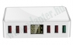 AT-T9LCD <b>40 W</b>-os 5 USB, 1 QC3.0<br> tltlloms LCD kijelzvel