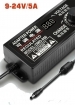 ACDC924-5 <b>9-24V/5A/120 W</b><br>szablyozhat kimeneti feszltsg <br>desktop adapter feszltsgmrvel