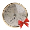 BTH-3 preczis baromter, hmr s pratartalom-mr, arany<br><b>AJNDK 100.000 Ft felett</b>