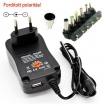 ACDCU2000FP 3-12 V-os, 2,5 A-es, fordtott polarits <br>univerzlis hlzati adapter