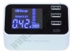 AT-UH4 <b>40 W</b>-os 3 USB, 1 USB Type-C<br> tltlloms LCD kijelzvel