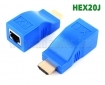 HEX4Kx2K_20J Ultra HD HDMI hosszabbt (extender)<br> Cat5e/6 kbelen 20m