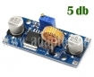 DCDC5 5A-es llthat step down tpegysg modul<br><b>5 db-os csomagban</b>