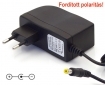 ACDC1215FP <b>12V/1,25A</b> fordított polaritású hálózati adapter <b>5,5 x 2,5 mm</b> DC csatlakozóval