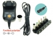 ACDCU1000FP, 3-12 V-os, 1 A-es, fordított polaritású univerzális hálózati adapter