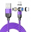 CKSM-13 USB  - USB-C/Lightning/mikro USB<br>3 in 1 mgneses tlt kbel